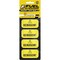 Fuel Stickers Kerosene Sticker, Fuel Type Label:  Forced Air Heater, Lantern, Stove, Hvy-Dty, 2''x1'', 40PK Z-2X1KER-40PK - alternate 1